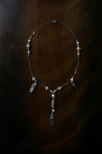 Load image into Gallery viewer, she follows (silver &amp; pearl )
