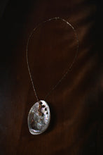 Load image into Gallery viewer, #4 aligned , abalone shell on chain
