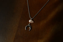 Load image into Gallery viewer, over the moon (vintage pendent ) necklace
