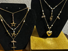 Load image into Gallery viewer, enamored chain and pearl necklace
