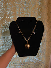 Load image into Gallery viewer, enamored chain and pearl necklace
